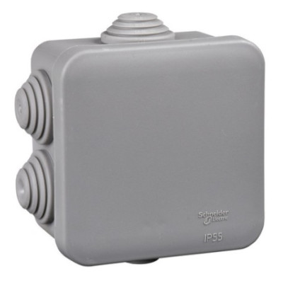 Коробка распределительная Systeme Electric MultiBox 70х70х40мм IP55 серая