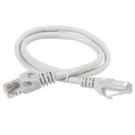 Коммутационный шнур IEK категория 6 UTP PVC 7м серый