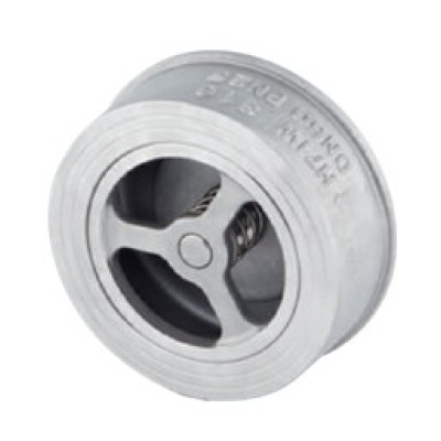 Обратный клапан тарельчатый нержавеющий межфланцевый, Lotar 1" (DN25), AISI304 (CF8), LTR-TD25/4