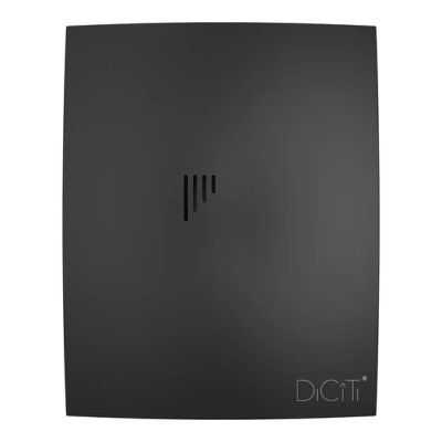 matt black Вентилятор осевой вытяжной ЭРА.BREEZE 4C D100