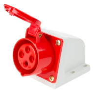 Розетка Rexant 114 стационарная 3Р+РЕ 16А 380В IP44