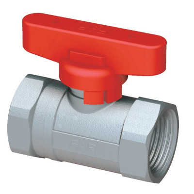 Шаровой кран FAR хромир. 1/2' ВР-ВР бабочка красный