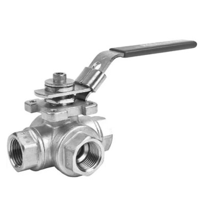Кран шаровой 1-1/2" 3WAYT316-PPM040