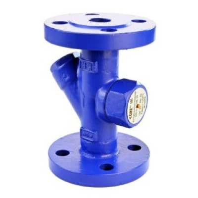 Конденсатоотводчик термодинамический DN.ru STT2131M-F Ду32 Ру40 с фильтром, стальной, фланцевый