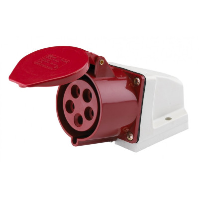 Розетка Dekraft РС-102 32А 380В 3P+PE+N IP44