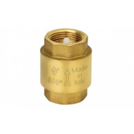 Клапан обратный осевой Bugatti Nebraska 191 Ду15 Ру12 латунь муфтовый