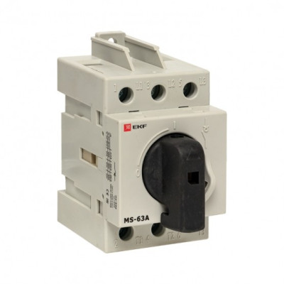 Рубильник EKF MS-63A 3-полюсный
