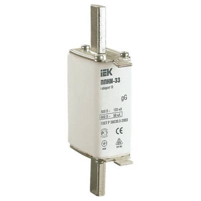 Вставка плавкая IEK DPP20-025 ППНИ-33 25А габарит 0