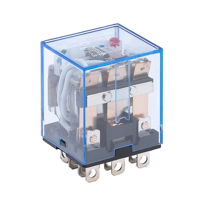 Реле промежуточное Dekraft ПР-102 10А 220В AC 3п/к