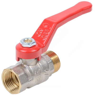 Кран шар Dist лат Эксперт нк Ду25 Ру40 м/р полн рыч Н123Р