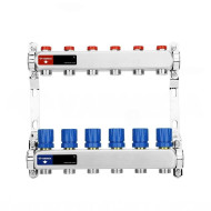 Группа коллекторная для отопления VARMEGA ВР 1" на 6 контуров 3/4" EK