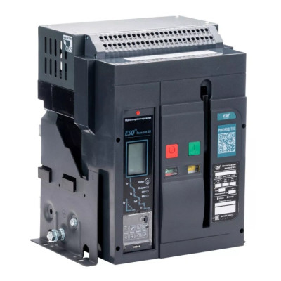 Воздушный автоматический выключатель ESQ ВА99-40-0, 3 положения, 1000А, 55 кА, тип реле 3H, 220В