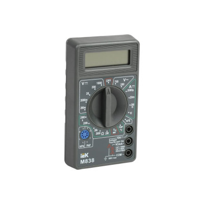 Мультиметр цифровой IEK Universal M838 TMD-2S-838