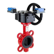 Дисковые поворотные затворы REON RSV83RED-КВ с РЕДУКТОРОМ с КОНЦЕВЫМИ ВЫКЛЮЧАТЕЛЯМИ