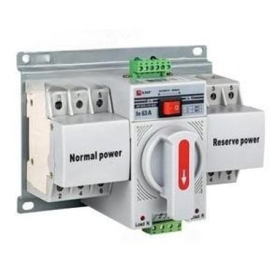 Устройство автоматического ввода резерва EKF PROxima АВР MCB 3п C 63А 400В