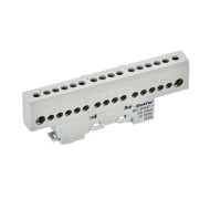 Шина IEK TEKFOR L "фаза" изолированная на универсальном держателе 8х12-16-Ср