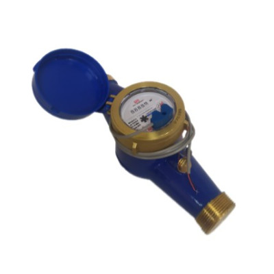 Счетчик холодной воды Водомер МВСХ-25, многоструйный, крыльчатый, Ду25 мм, резьба, корпус-латунь, IP54