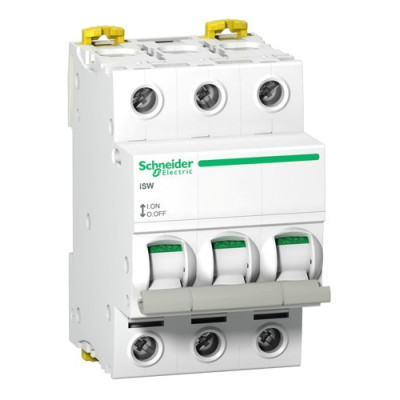 Выключатель нагрузки Schneider Electric iSW 3-полюсный 100А