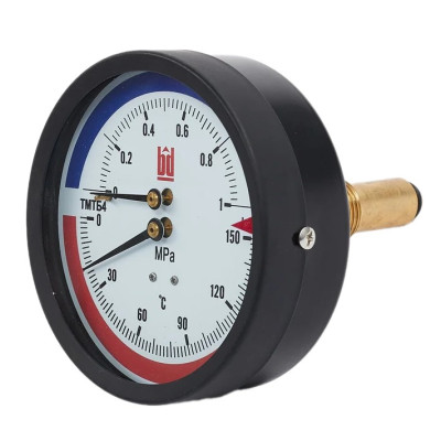Термоманометр BD ТМТБ 41Т (0-150С) (0-1)МПа кл.2,5 G1/2