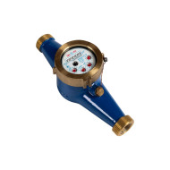 Счетчик воды Экомера СВКМ-32 Х холодный многоструйный с комплектом присоединения (Латунный)