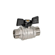 BUGATTI Oregon 327 Кран шаровой 3/4 НН, алюминиевая бабочка