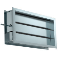 Воздушный клапан с подставкой под электропривод Shuft DRr 1000х500