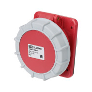 Розетка скрытой установки TDM ELECTRIC угловая IP67 32А 3Р+РЕ+N 380В