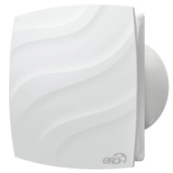 Вентилятор накладной ERA WAVE D100 обр.клапан