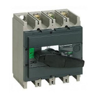 31106 Выключатель-разъединитель Interpact INS250, 3P, 250А (с черной ручкой) Schneider Electric