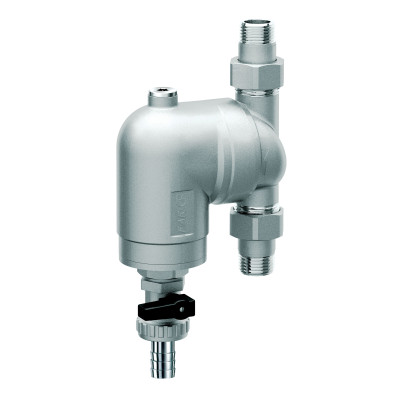 Фильтр FAR 300 мкм под манометр Max: 95 °C 25 бар поворотное соединение 3/4" НР