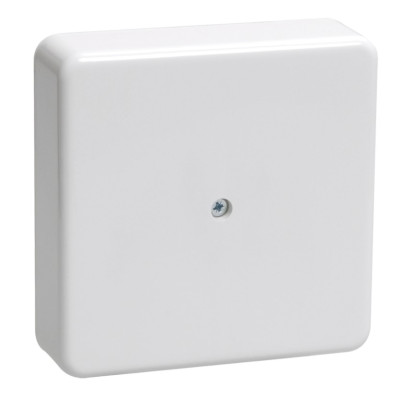 Коробка распаячная КМ для открытой проводки 100х100х44мм белая IEK UKO10-100-100-044-K01-E