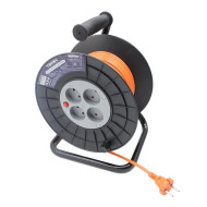 Удлинитель TOKOV ELECTRIC на катушке 4х30м с заземлением 6А IP20 3х0.75