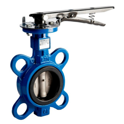 Затвор чугунный межфланцевый Reon тип RSV38 DN65 (диск из нержавеющей стали AISI316)