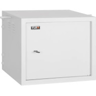 Настенный антивандальный шкаф 19", 9U, Ш600хВ501хГ545мм, серый