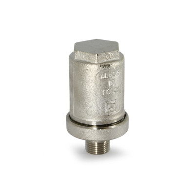 Компенсатор гидроударов Uni-fitt Н 1/2" никелир.