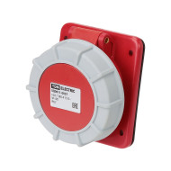 Розетка скрытой установки TDM ELECTRIC угловая IP67 16А 3Р+РЕ 380В