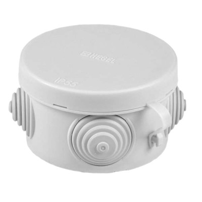 Коробка распределительная HEGEL ОП 65х40мм IP55