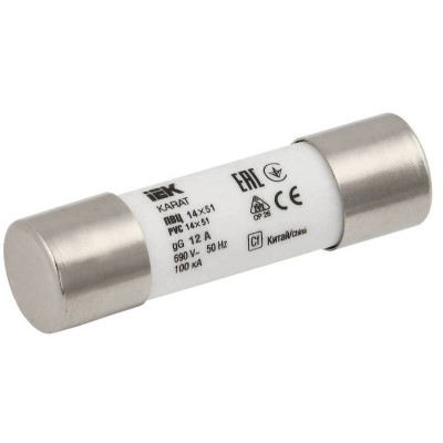 Плавкая вставка цилиндрическая IEK KARAT ПВЦ 22х58 25А