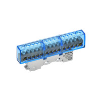 Шина IEK TEKFOR а N "ноль" изолированная на универсальном держателе 8х12-14-С I