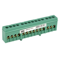 IEK YNN10-69-14KD-K06 Шина нулевая в корп. изоляции на DIN-рейку ШНИ-6х9-14-К-З