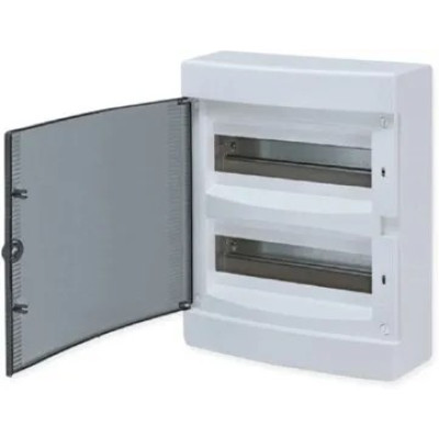 "Щит  EKF PROxima Unix прозрачная дверь 2х12 (24) модулей 361x287x112 IP40"