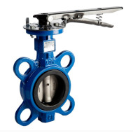 Затвор чугунный межфланцевый с диском из нержавеющей стали Ду80 Reon RSV38