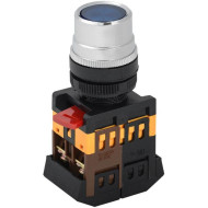 IEK BBT10-ABLF-K07 Кнопка ABLF-22 с подсветкой синяя 1з+1р