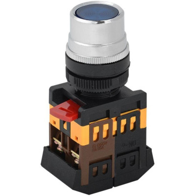 IEK BBT10-ABLF-K07 Кнопка ABLF-22 с подсветкой синяя 1з+1р