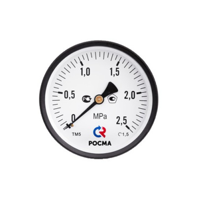Мановакуумметр Росма ТМВ-110Т.00(-0,1-0,5MPa)M10x1.2,5