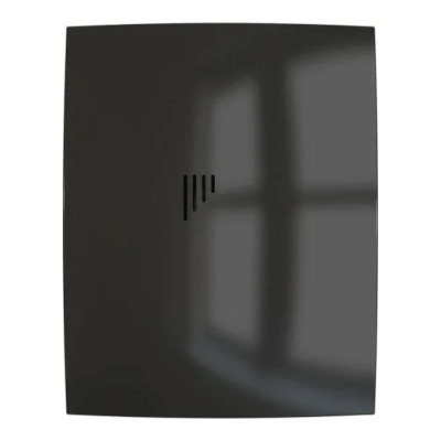 Вентилятор осевой вытяжной ЭРА.BREEZE 4C D100 obsidian