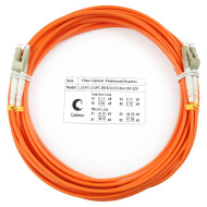 Оптический патч-корд LC-LC Cabeus FOP-62-LC-LC-5m 62,5/125 (ОМ1) 5 метров
