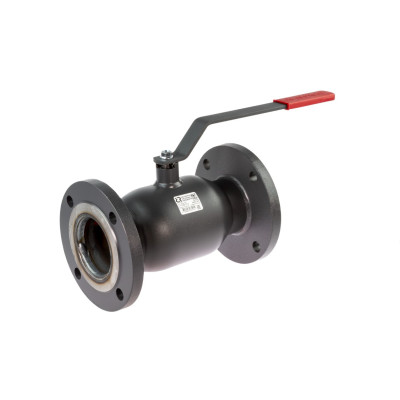 Шаровой кран Ридан JiP-R Standard FF фланцевый, с рукояткой стандартным проходом; Ду40