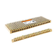 Шина TDM ELECTRIC "N" нулевая 6х9мм 22/2 (22 группы/крепеж по краям)