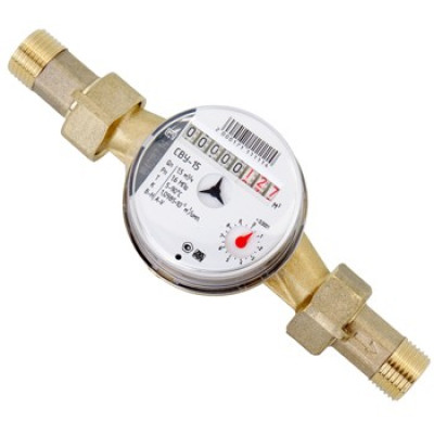 Счетчик воды Метер СВУ-15 Невод без штуцеров